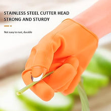 Right-Handed Silicone Thumb Cutter Gloves (1Pc)