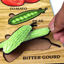 TOP BRIGHT Wooden Vegetable Learning Puzzle