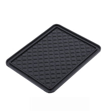 Anti-skid vinyl mat pad for home or office use, prevents slipping.