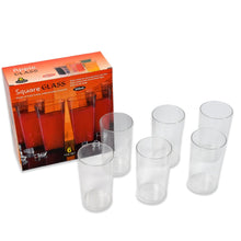 Plastic glass set for drinks