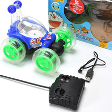 Remote control stunt car with 3D lights