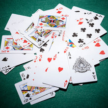 Durable deck of premium playing cards.