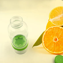 Citrus infusion bottle for water.