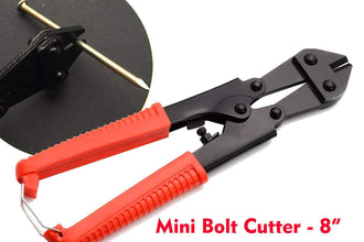 Mini wire cutter for breaking bolts