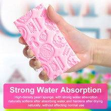 Exfoliating sponge for body with ultra-soft texture for skin care