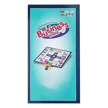 Business game board with plastic money coins and game cards