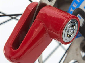 Efficient wheel lock for bike and scooter security