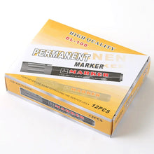 Black markers suitable for office and home use.